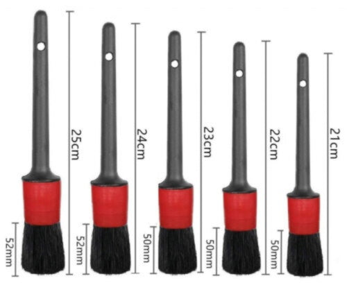 LuxNGo-26Pcs Car Detailing Brush Set Soft Brushes Interior Wheel Valet Pro Cleaning Kit