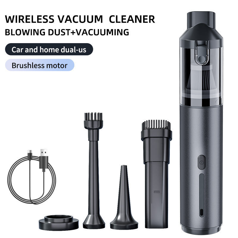 LuxNGo – Draadloze Auto Stofzuiger | Krachtige Mini Vacuum & Blower (Oplaadbaar)