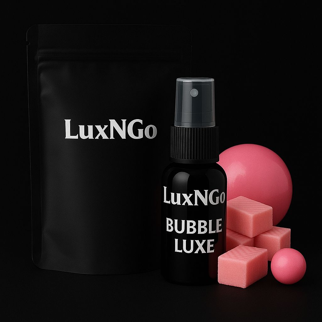 LuxNGo Auto Parfum – Bubble Luxe | Bubblegum Geur | 30ml Sprayfles