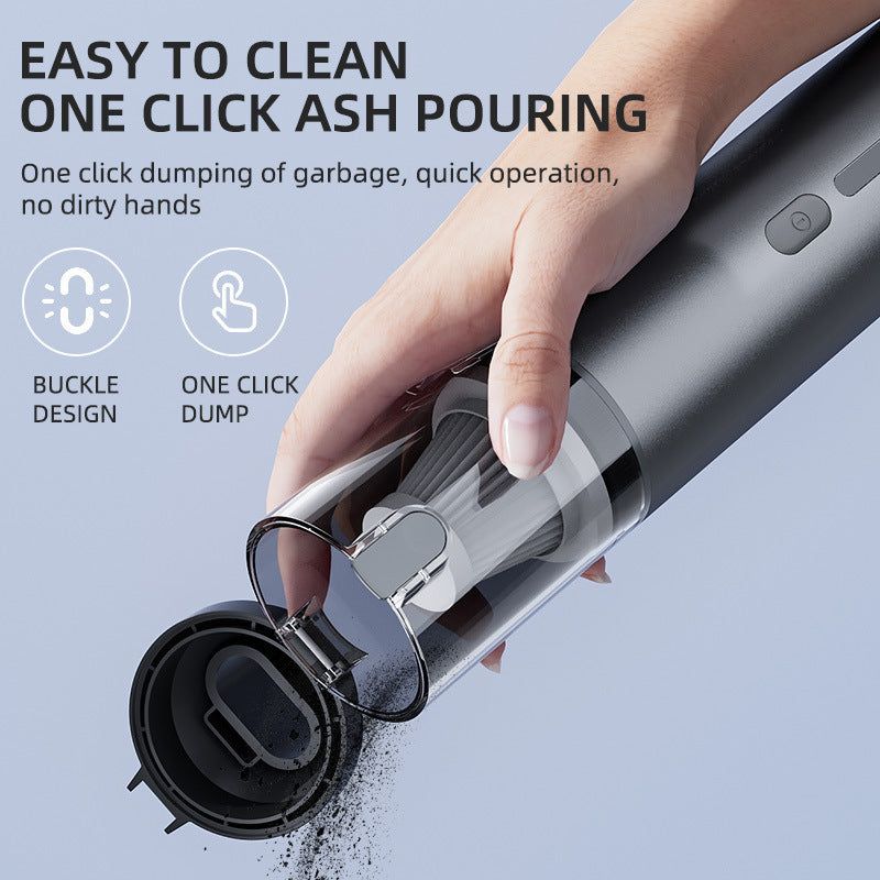 LuxNGo – Draadloze Auto Stofzuiger | Krachtige Mini Vacuum & Blower (Oplaadbaar)